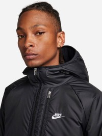Куртка мужская Nike M NSW TF RPL LEGACY HD JKT черная DX2038-010 изображение 5