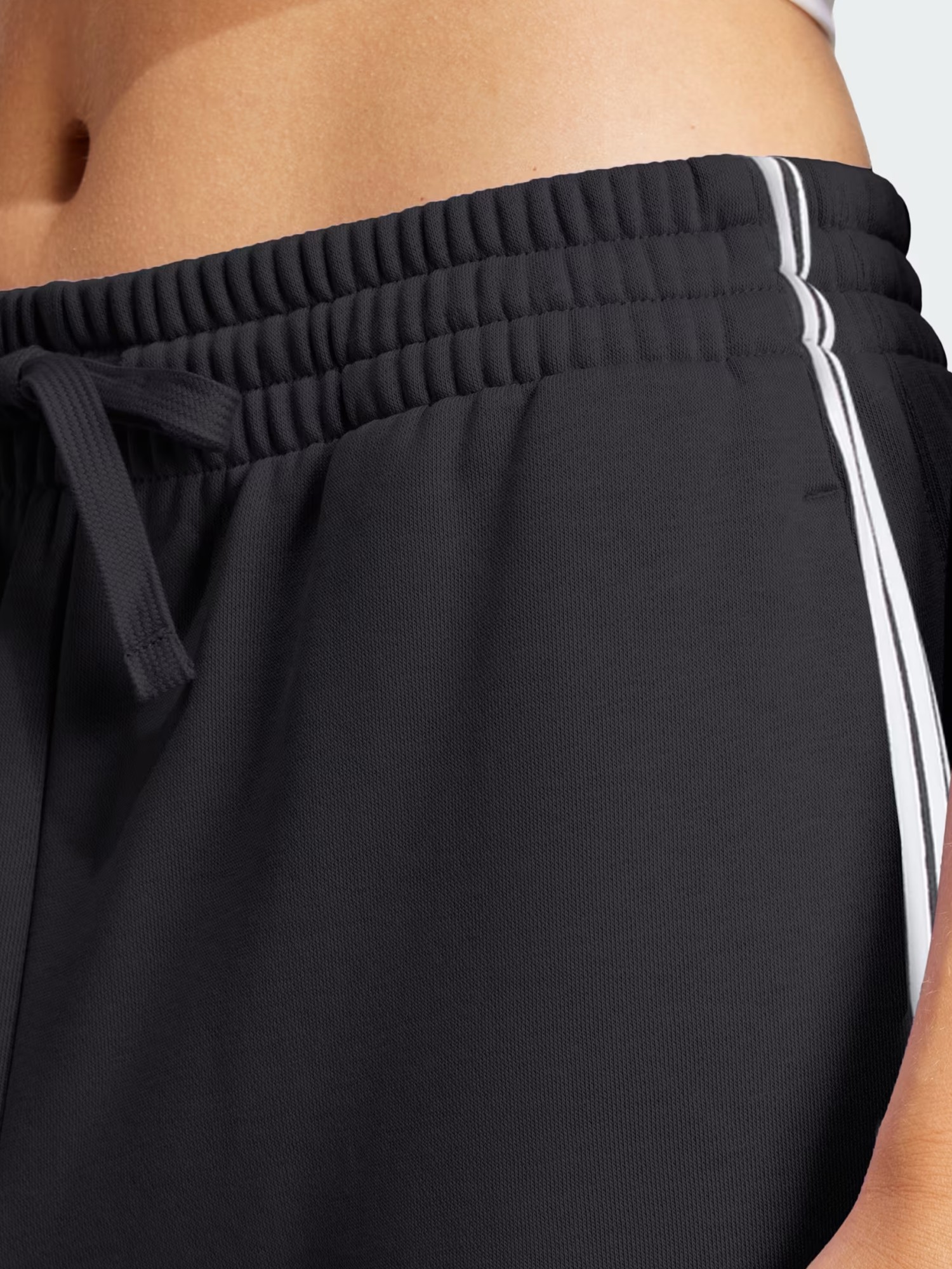 Брюки женские Adidas W 3S FT CF PT черные JD5302 изображение 5