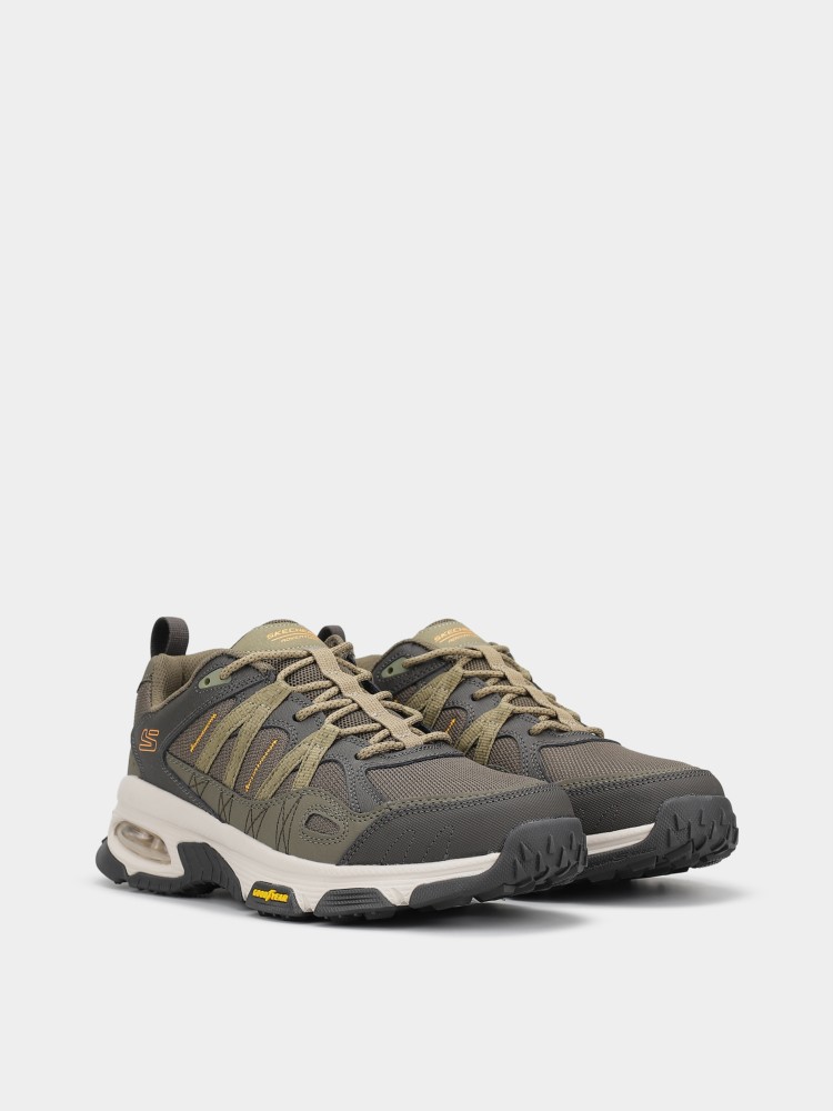 Кроссовки мужские Skechers SKECH-AIR ENVOY оливковые 237211 OLV изображение 4