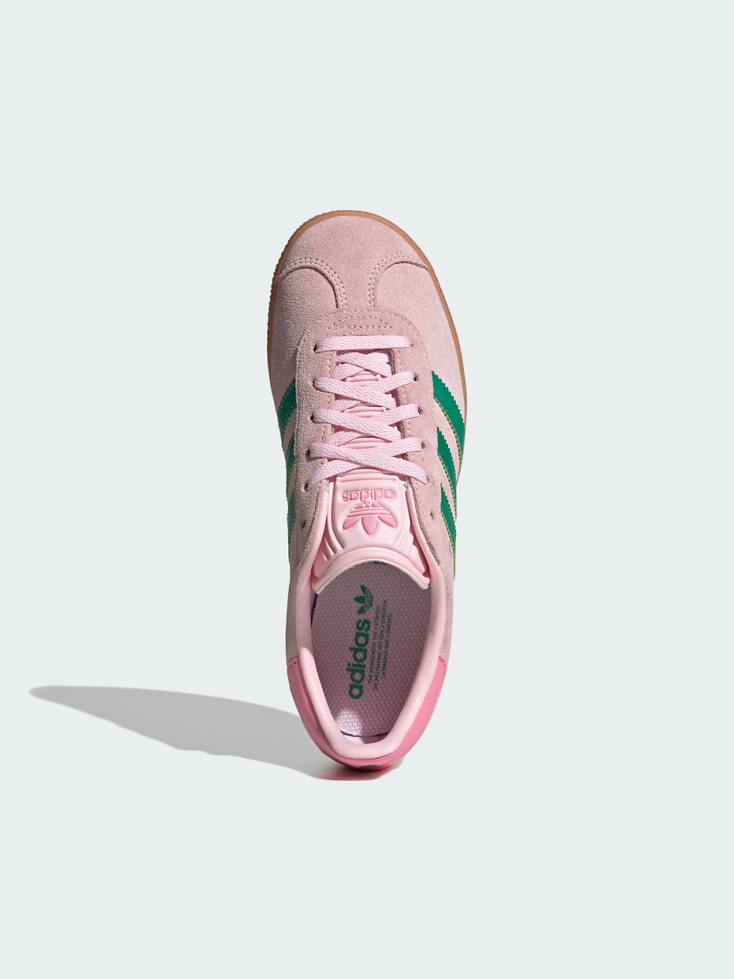 Кроссовки женские Adidas GAZELLE J розовые JP7128 изображение 7