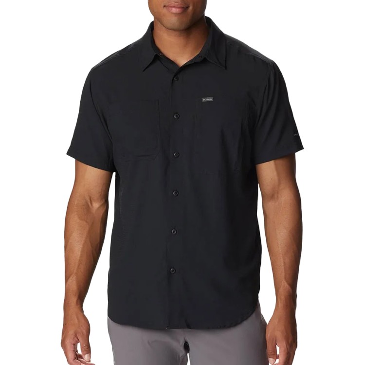 Рубашка мужская Columbia Silver Ridge™ Utility Lite Short Sleeve черная 2030721-010 изображение 1