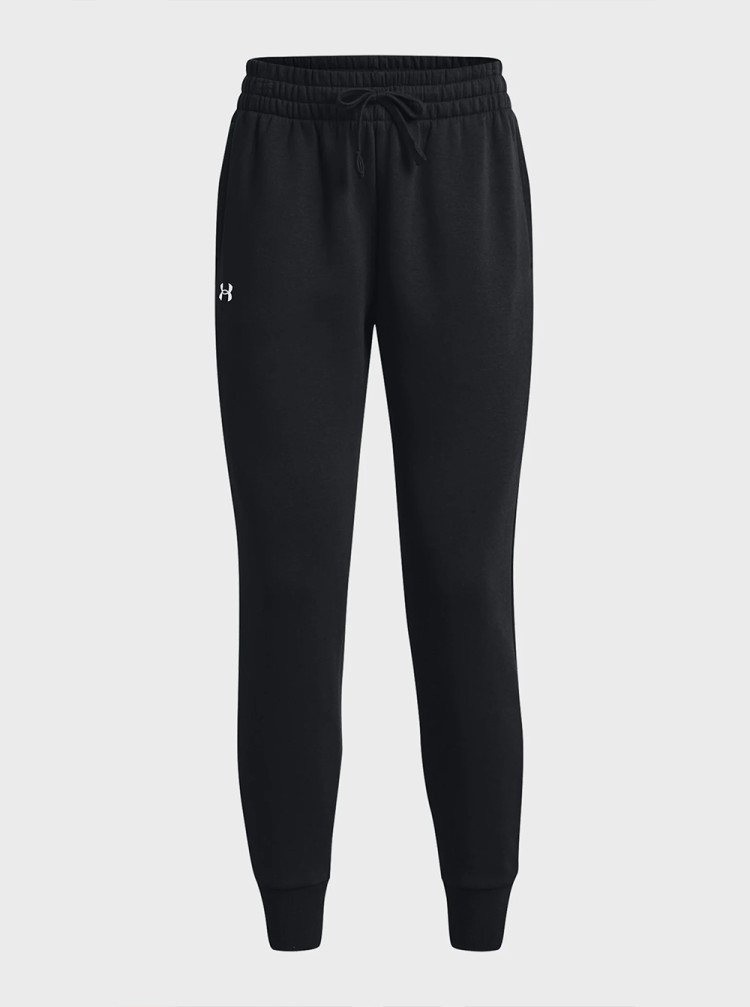 Брюки женские Under Armour UA Rival Fleece Jogger черные 1379438-001 изображение 12