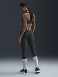 Леггинсы женские Nike W NP SCULPT DF HR TIGHT зеленые FV7382-338 изображение 5