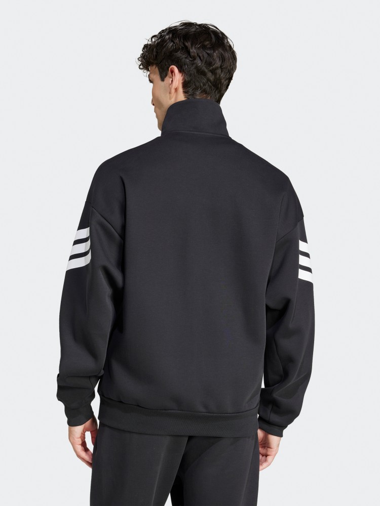 Толстовка мужская Adidas M FI 3S TT черная JD4885 изображение 4
