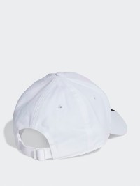 Бейсболка  Adidas BBALL 3S CAP CT белая II3509 изображение 3