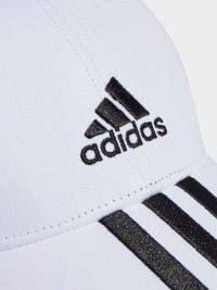 Бейсболка  Adidas BBALL 3S CAP CT белая II3509 изображение 4