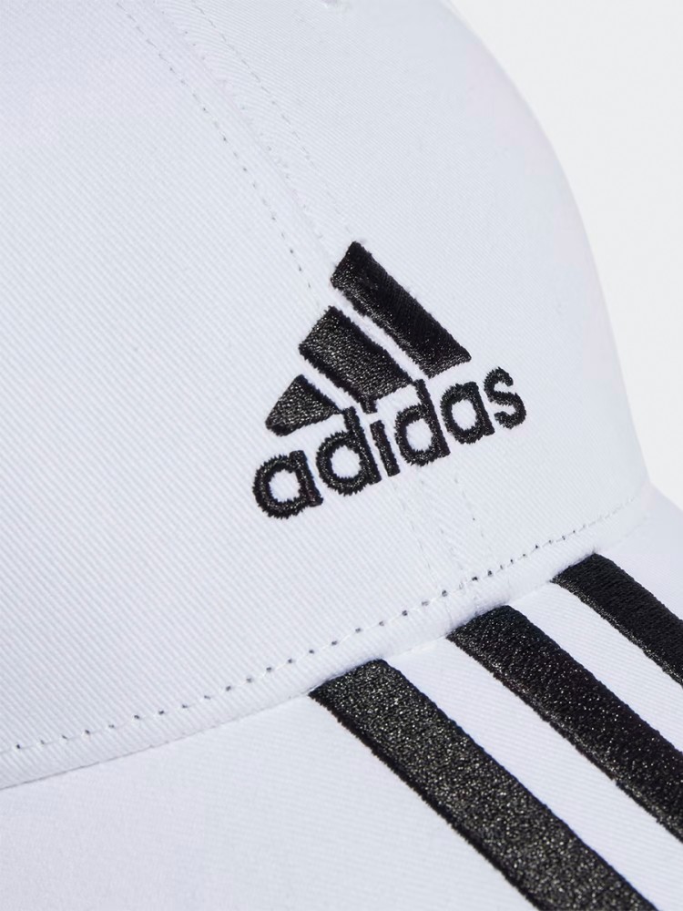 Бейсболка  Adidas BBALL 3S CAP CT белая II3509 изображение 4