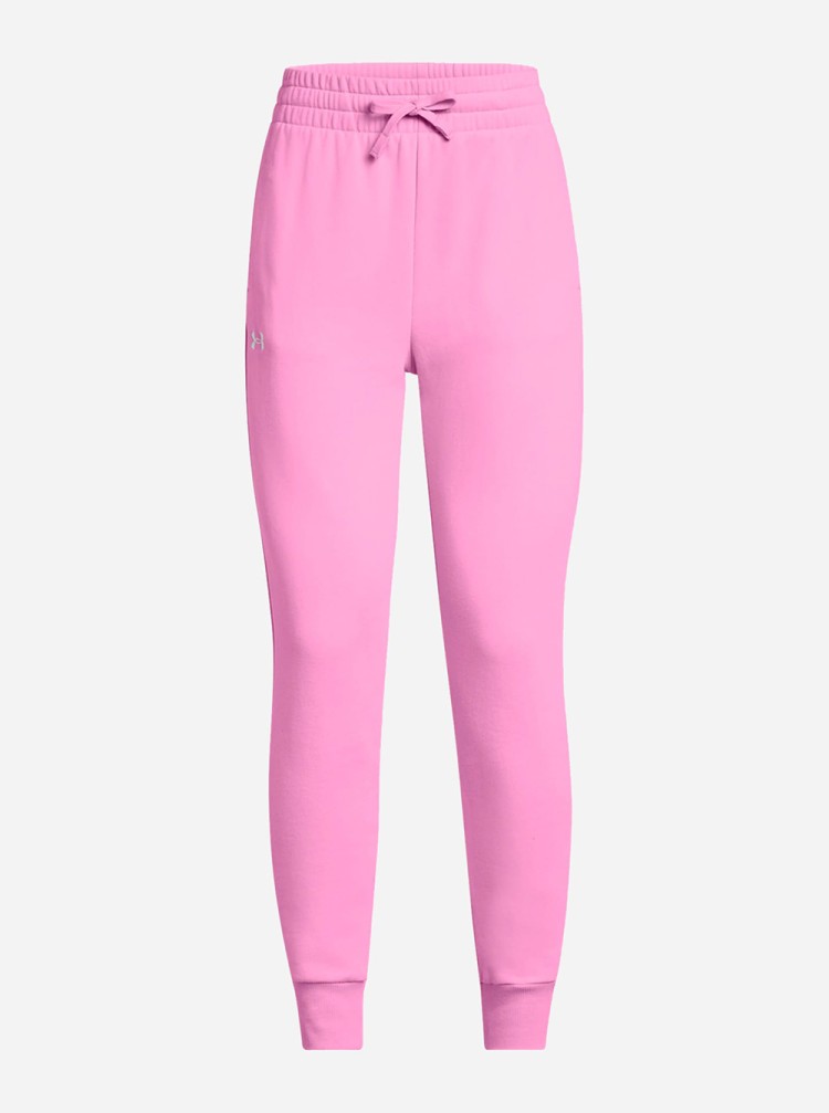 Брюки женские Under Armour UA Rival Fleece Jogger розовые 1379438-638 изображение 12