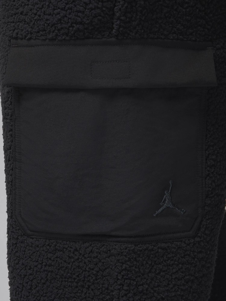 Брюки мужские Nike M J FLIGHT SHERPA PANT черные FV7450-010 изображение 6