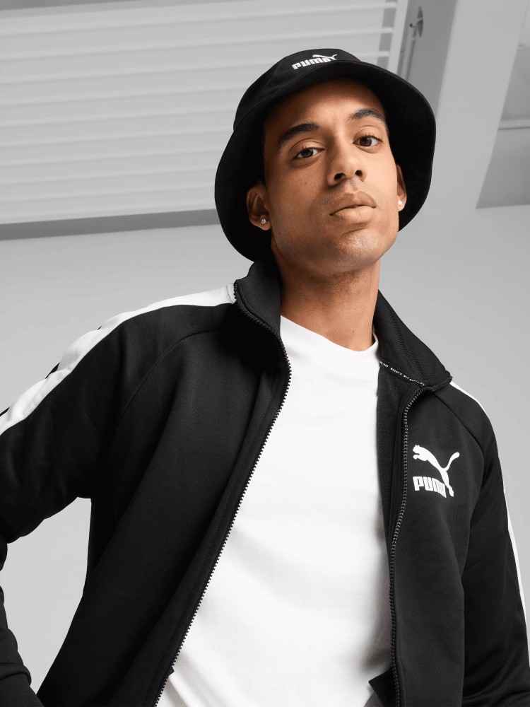 Панама Puma ESS NO.1 LOGO Bucket Hat черная 02598101 изображение 4