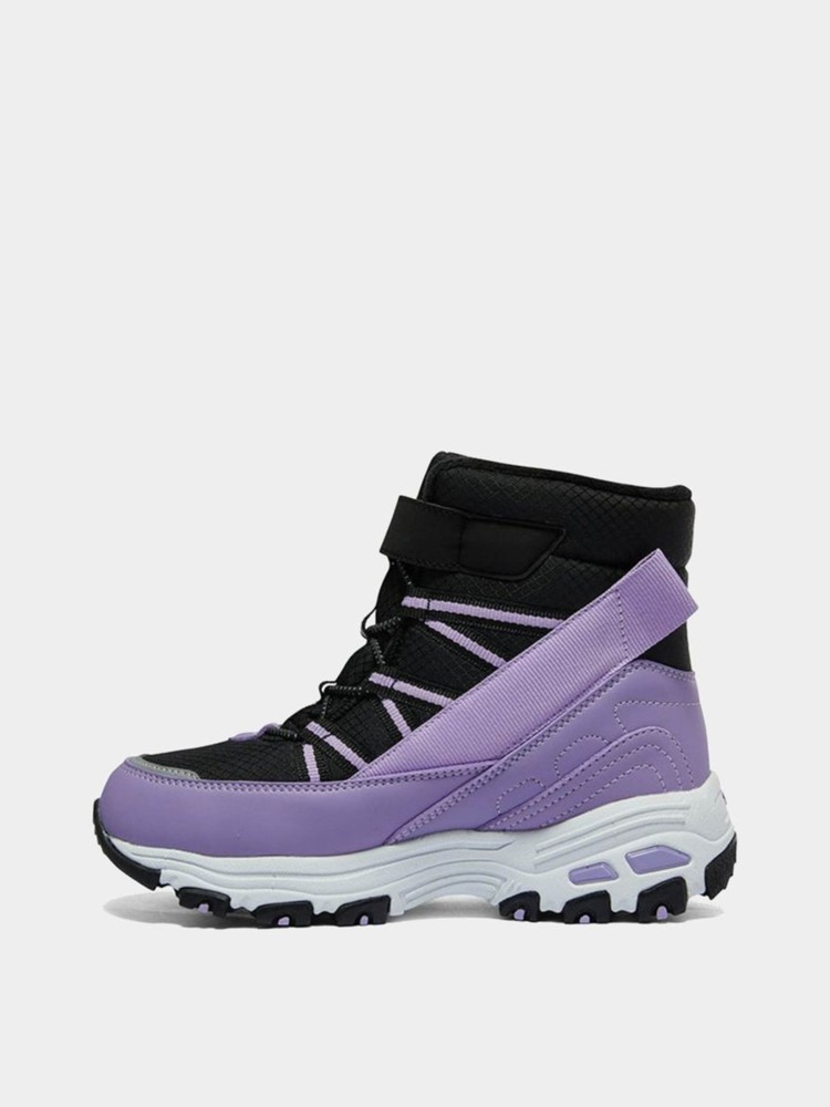 Ботинки детские Skechers D'LITES черные 664200L BKLV изображение 3
