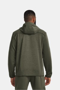 Толстовка мужская Under Armour UA ESSENTIAL SWACKET оливковая 1378824-390 изображение 3