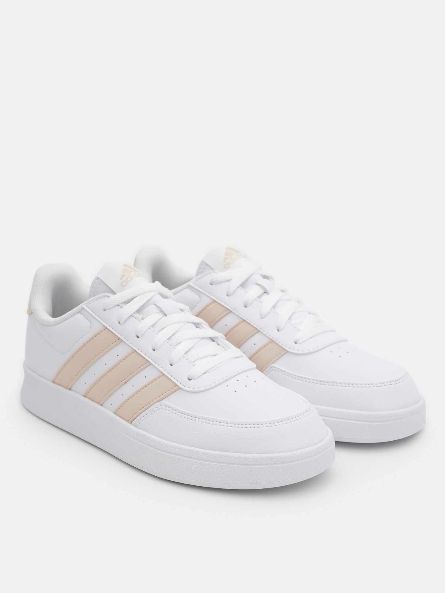 Кроссовки женские Adidas BREAKNET 2.0 белые ID0491 изображение 3