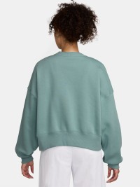 Толстовка женская Nike W NSW PHNX FLC OOS CREW бирюзовая DQ5761-017 изображение 3