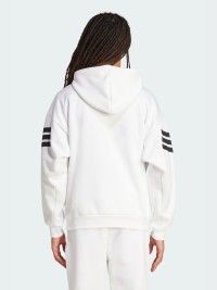 Толстовка мужская Adidas M FI 3S FZ белая JW7106 изображение 4