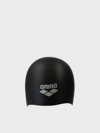 Шапочка для плавания Arena LONG HAIR CAP черная 009275-203 изображение 2