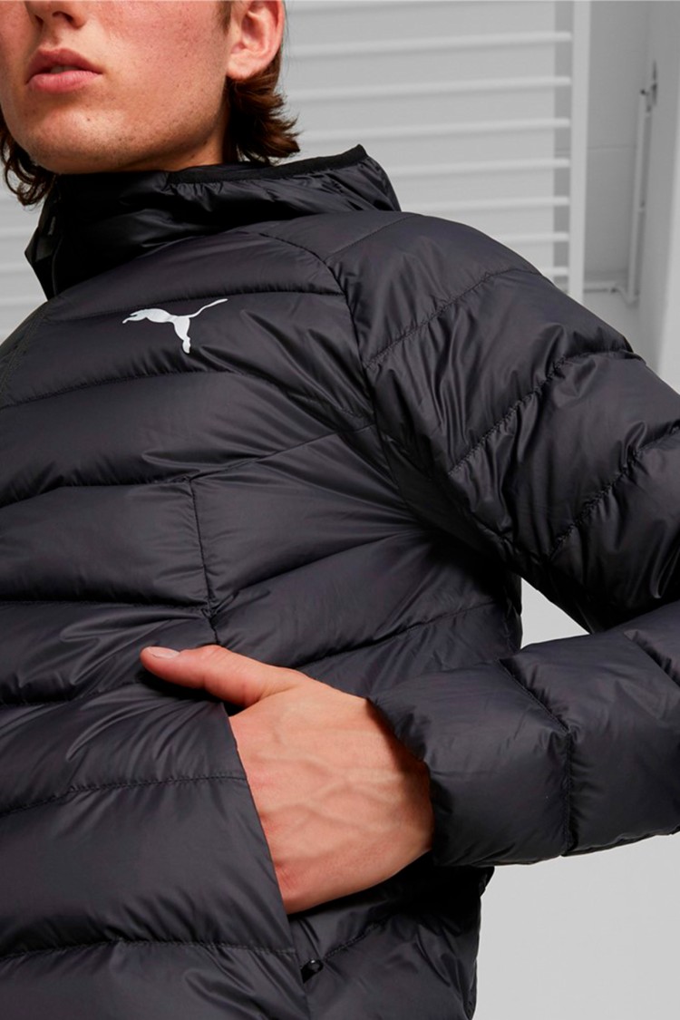 Куртка мужская Puma PackLITE Down Jacket черная 84935501 изображение 4
