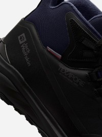 Ботинки мужские Jack Wolfskin DROMOVENTURE WT TEXAPORE MID M темно-серые A62295-6350 изображение 7