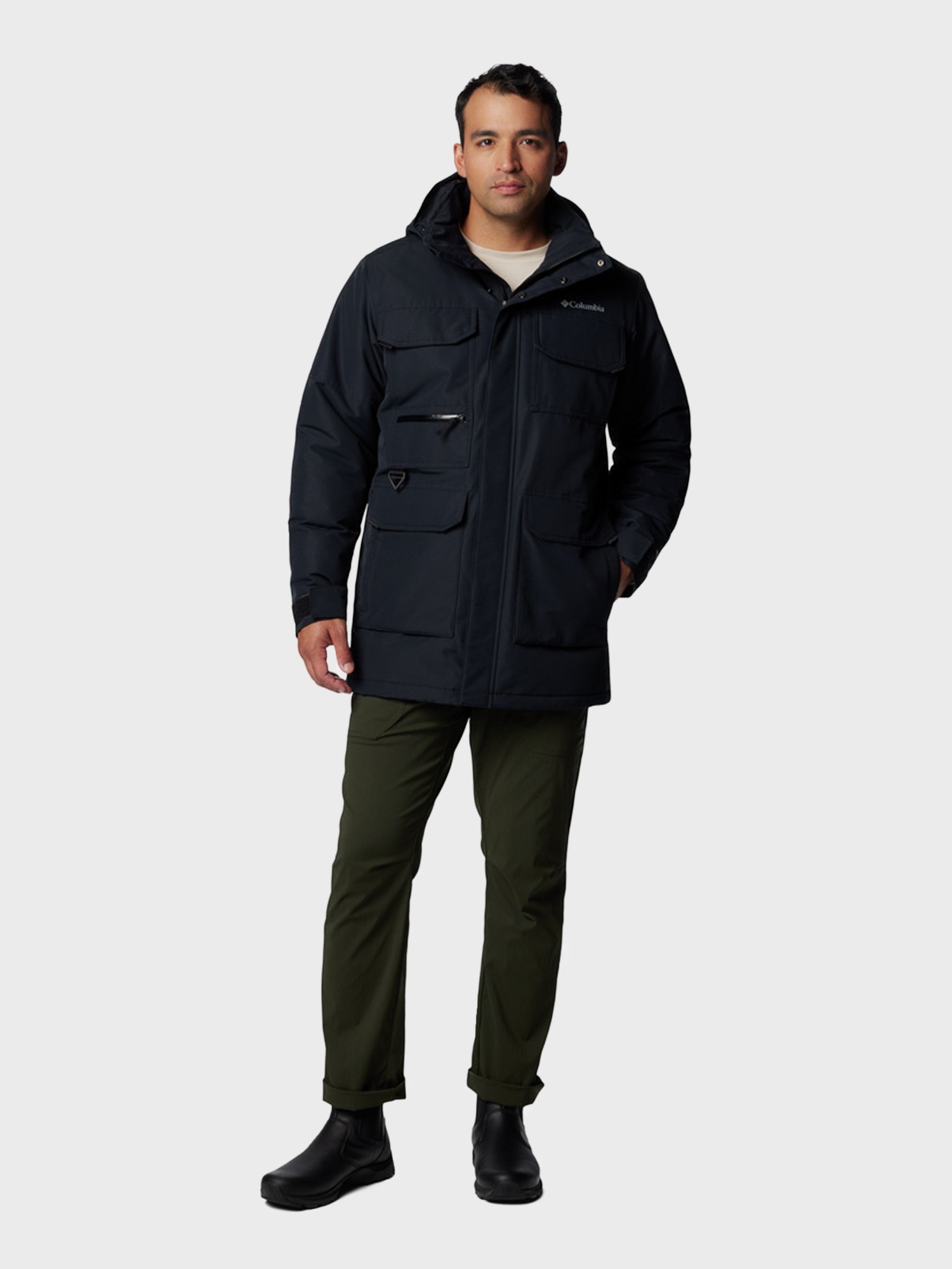 Куртка мужская Columbia Landroamer™ II Parka черная 2088041-010 изображение 11