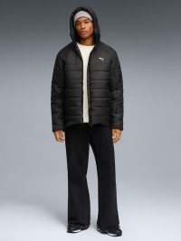 Куртка мужская Puma ESS Hooded Padded Jacket черная 68521101 изображение 2