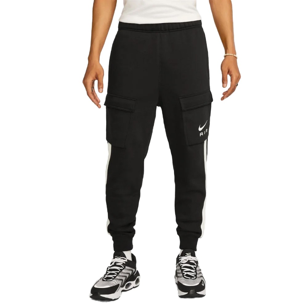 Брюки мужские Nike M NSW SW AIR CARGO PANT FLC BB черные FN7693-010