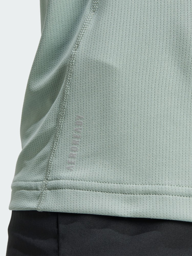 Футболка мужская Adidas RUN IT TEE зеленая JD2324 изображение 5