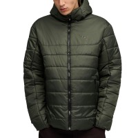 Куртка мужская Puma ESS Hooded Padded Jacket хаки 68521170 изображение 1
