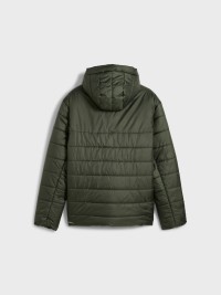 Куртка мужская Puma ESS Hooded Padded Jacket хаки 68521170 изображение 6