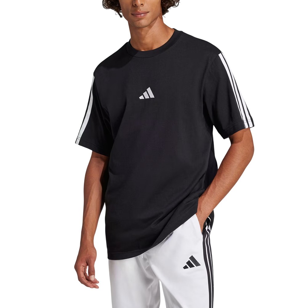 Футболка мужская Adidas M 3S SJ T B черная JW1949