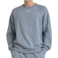 Толстовка мужская Under Armour UA Rival Fleece Crew серая 1379755-025 изображение 1