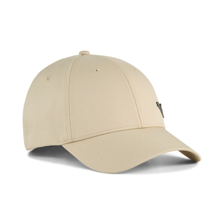 Бейсболка  Puma ESS METAL PUMA CAT BB Cap бежевая 02599405 изображение 1