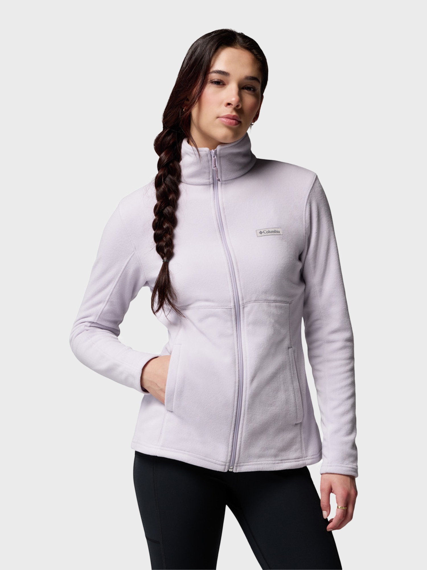 Толстовка женская Columbia Basin Trail™ III Full Zip сиреневая 1938041-551 изображение 2