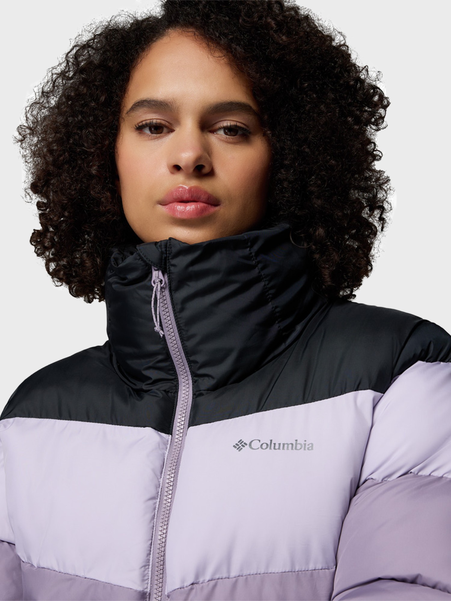 Куртка женская Columbia Puffect™ II Colorblock Jacket фиолетовая 2088481-554 изображение 6