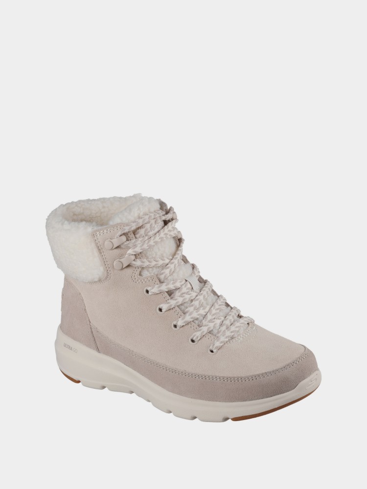 Ботинки женские Skechers GLACIAL ULTRA бежевые 144206 TPE изображение 3