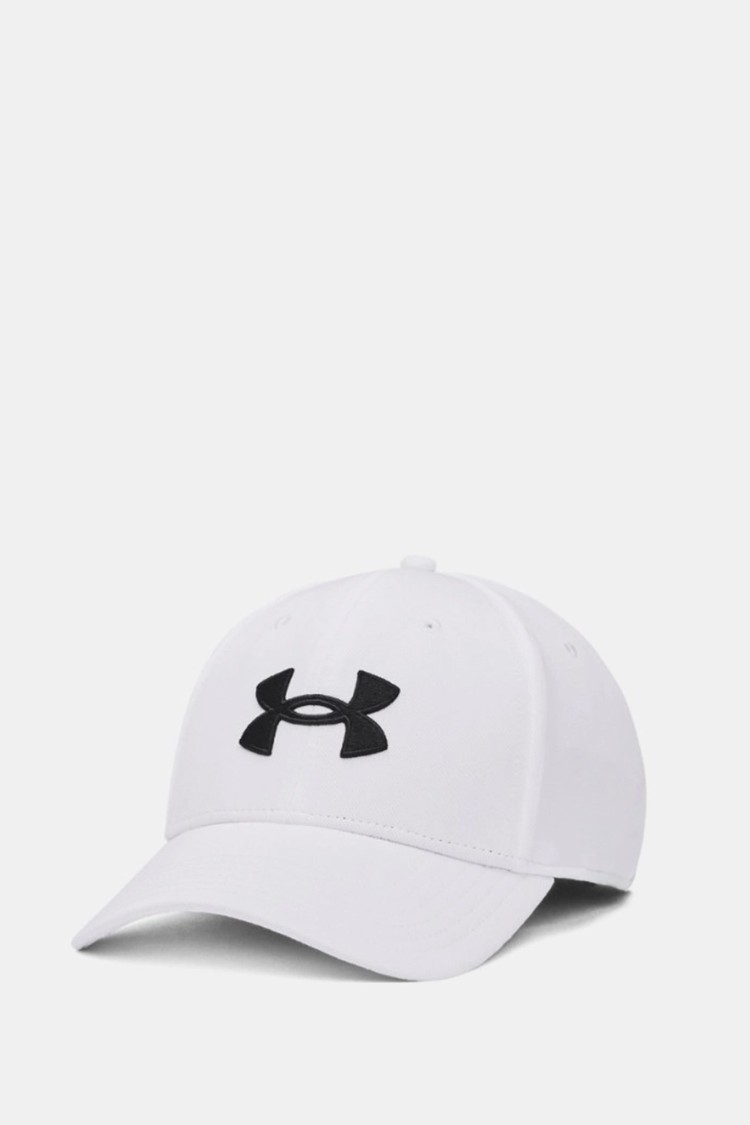 Бейсболка мужская Under Armour Men's UA Blitzing белая 1376700-100 изображение 2