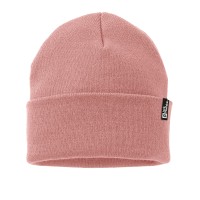 Шапка женская Jack Wolfskin RIB BEANIE розовая 1903892-2949