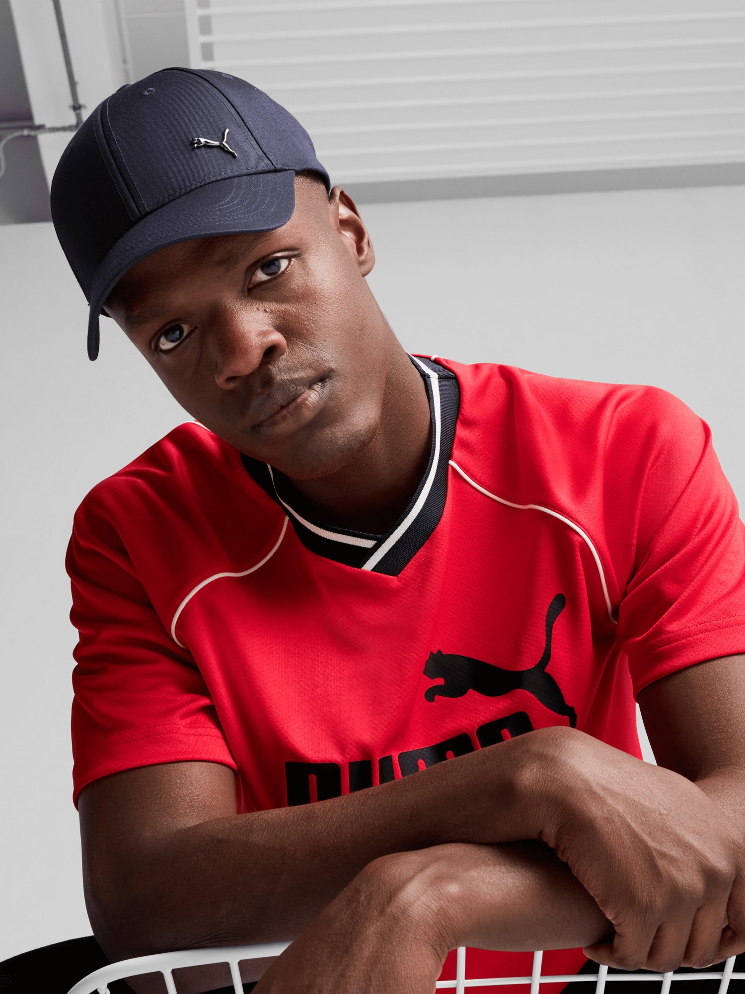 Бейсболка Puma ESS METAL PUMA CAT BB Cap синяя 02599406 изображение 4