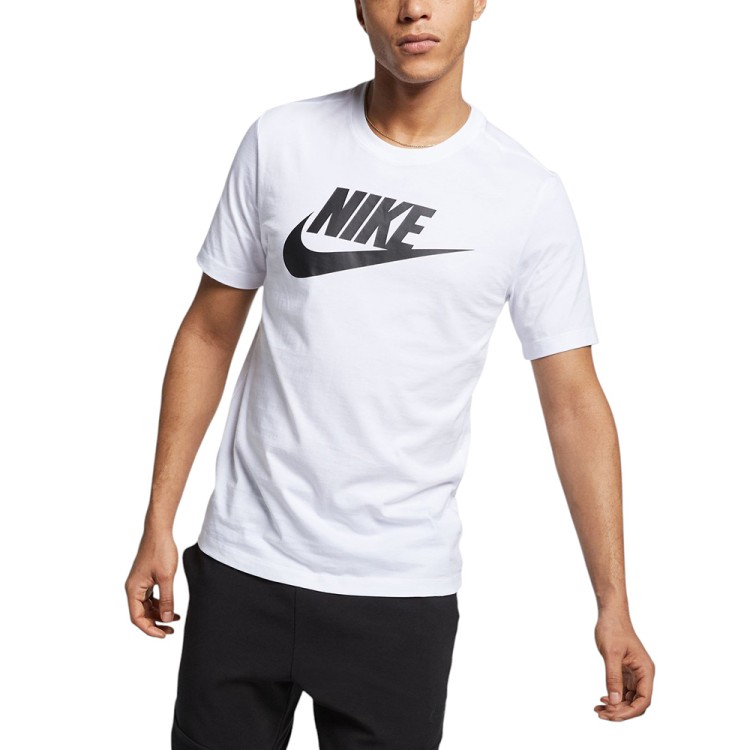 Футболка мужская Nike M NSW TEE ICON FUTURA белая AR5004-101 изображение 1