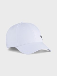Бейсболка Puma ESS METAL PUMA CAT BB Cap белая 02599407 изображение 2
