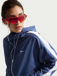 Ветровка женская Nike W NSW ESSNTL UV WVN JKT HD синяя FV6298-461 изображение 6