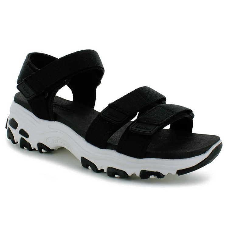 Сандали женские Skechers D'Lites - Fresh Catch черные 31514-BLK изображение 1