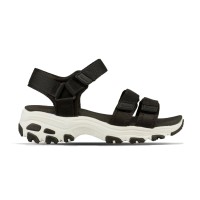 Сандали женские Skechers D'Lites - Fresh Catch черные 31514-BLK изображение 5