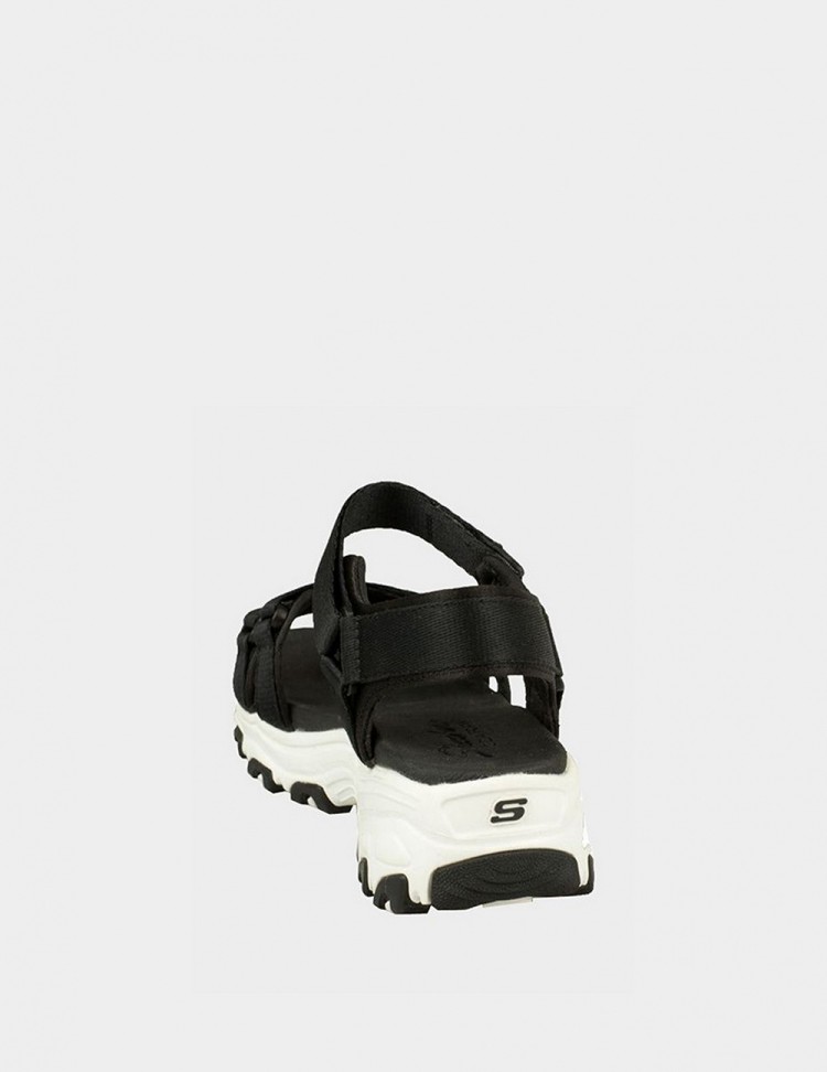 Сандали женские Skechers D'Lites - Fresh Catch черные 31514-BLK изображение 7