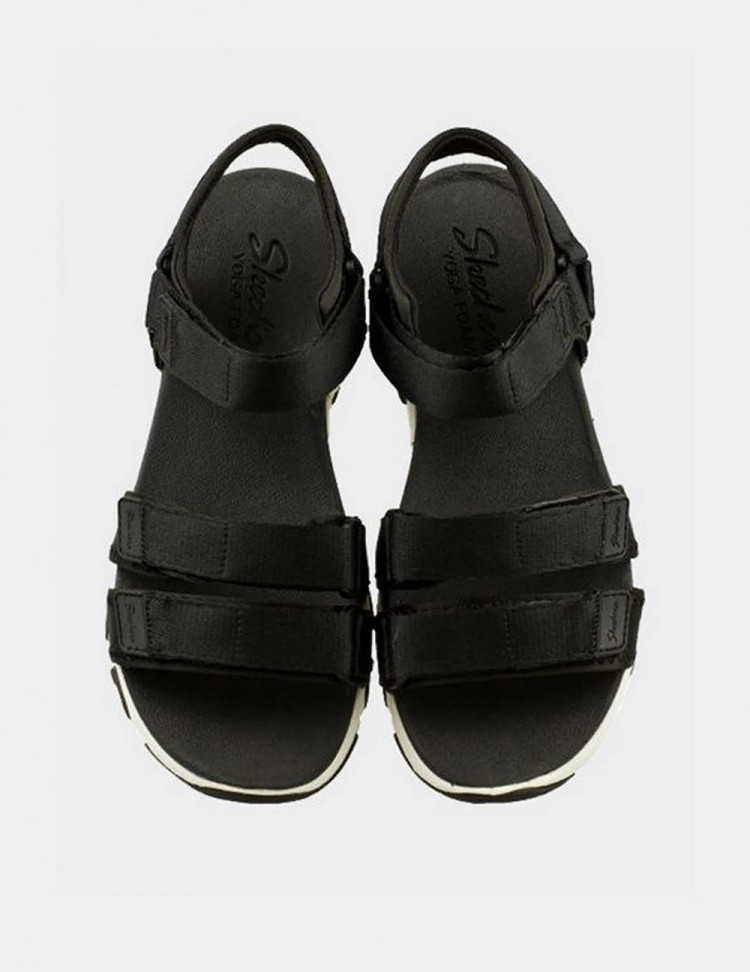 Сандали женские Skechers D'Lites - Fresh Catch черные 31514-BLK изображение 9