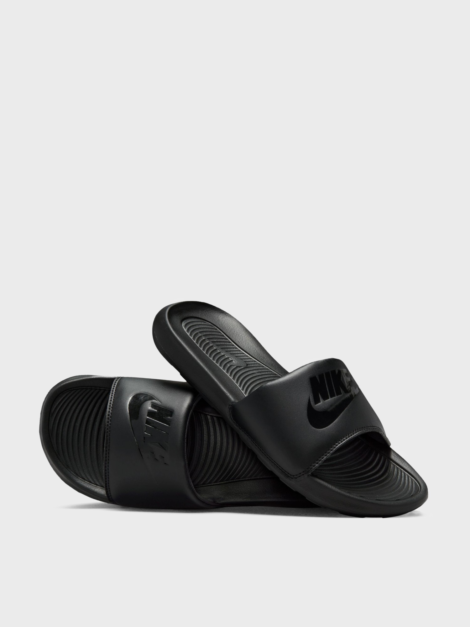 Пляжная обувь мужская Nike NIKE VICTORI ONE SLIDE черная CN9675-003 изображение 4