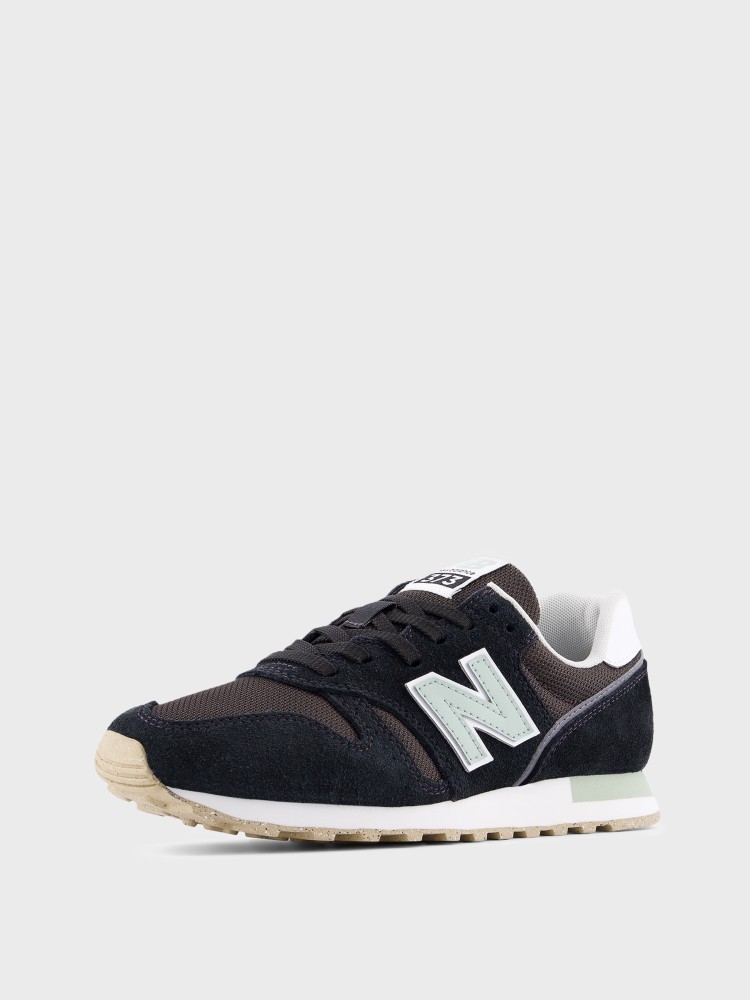Кроссовки женские New Balance 373 черные WL373XB2 изображение 3