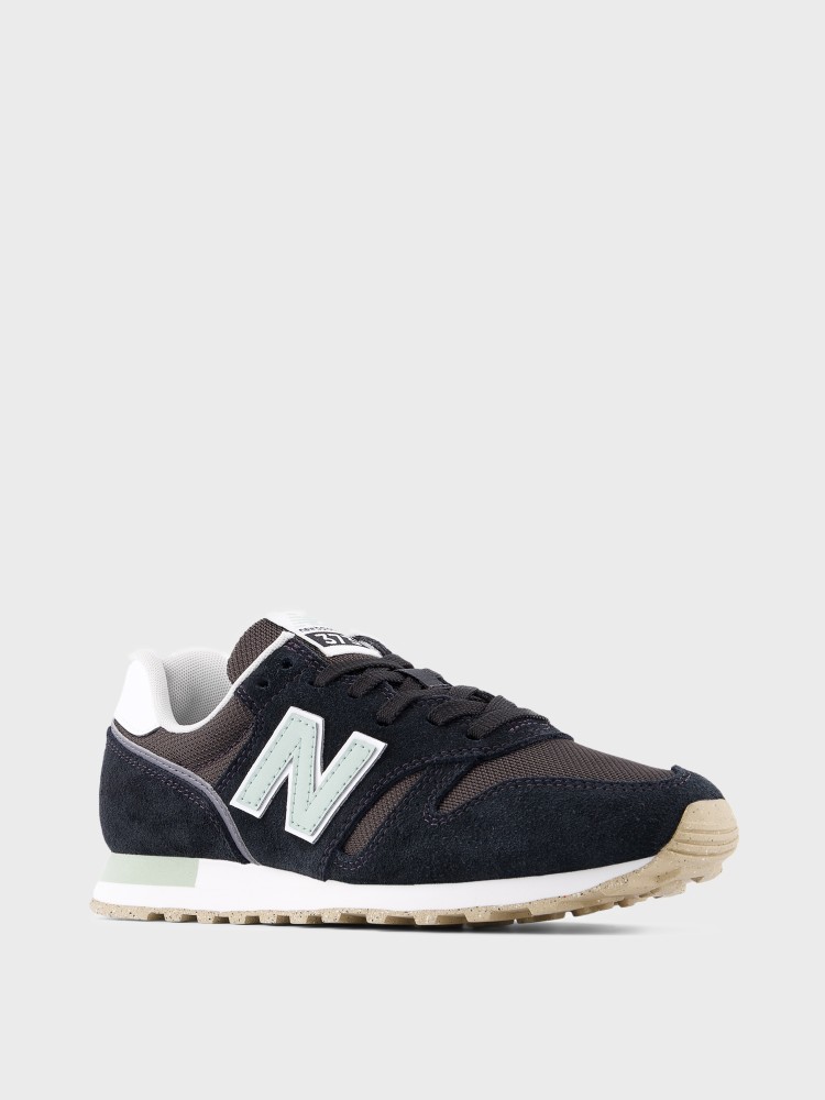 Кроссовки женские New Balance 373 черные WL373XB2 изображение 5