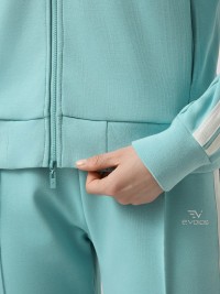 Толстовка женская Evoids Impulse бирюзовая 202601-405 изображение 5
