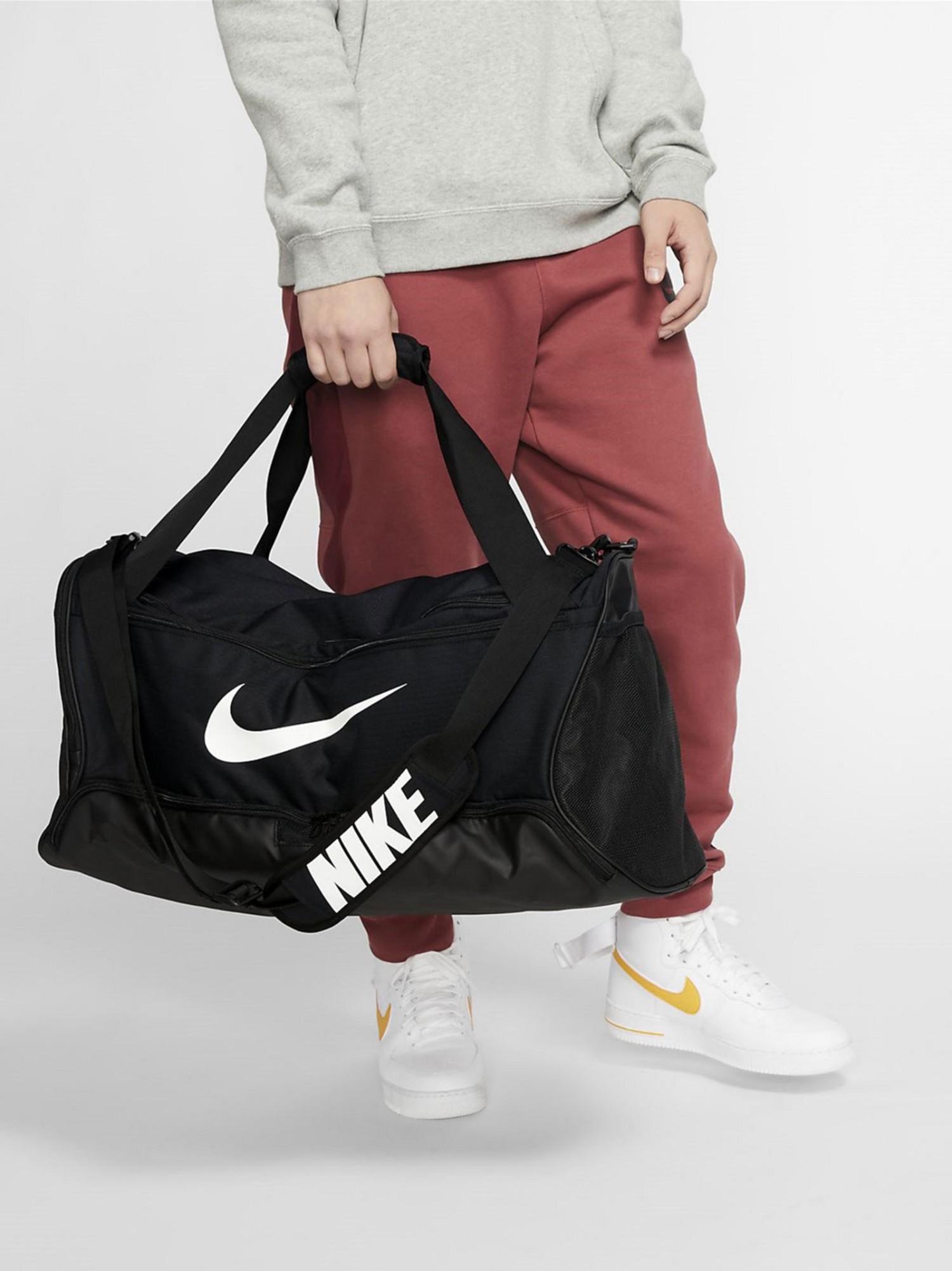 Сумка  Nike NK BRSLA XS DUFF - 9.5 (25L) черная DM3977-010 изображение 6