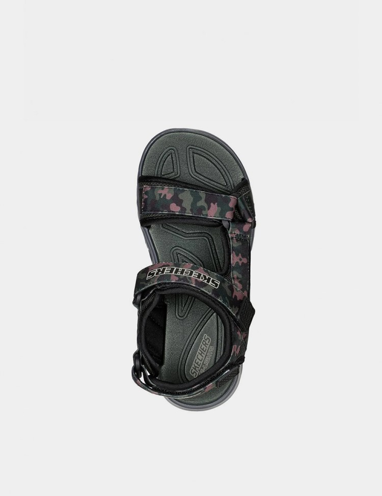 Сандали детские Skechers S Lights: Hypno-Splash - Sun Breaks хаки 400077L BKOL изображение 5